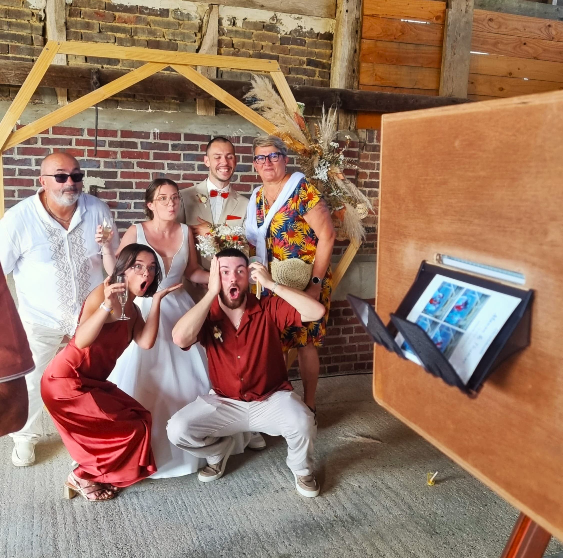 Chronobooth photo et vidéo de mariage