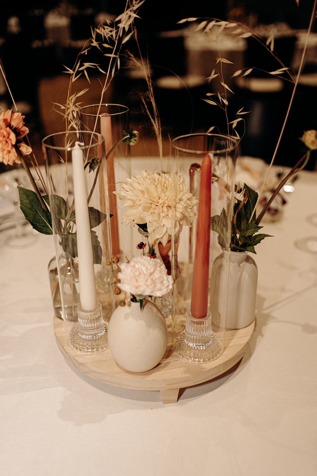 Compositions florales de table