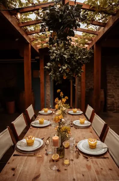 Inspiration décoration de table mariage dolce vita