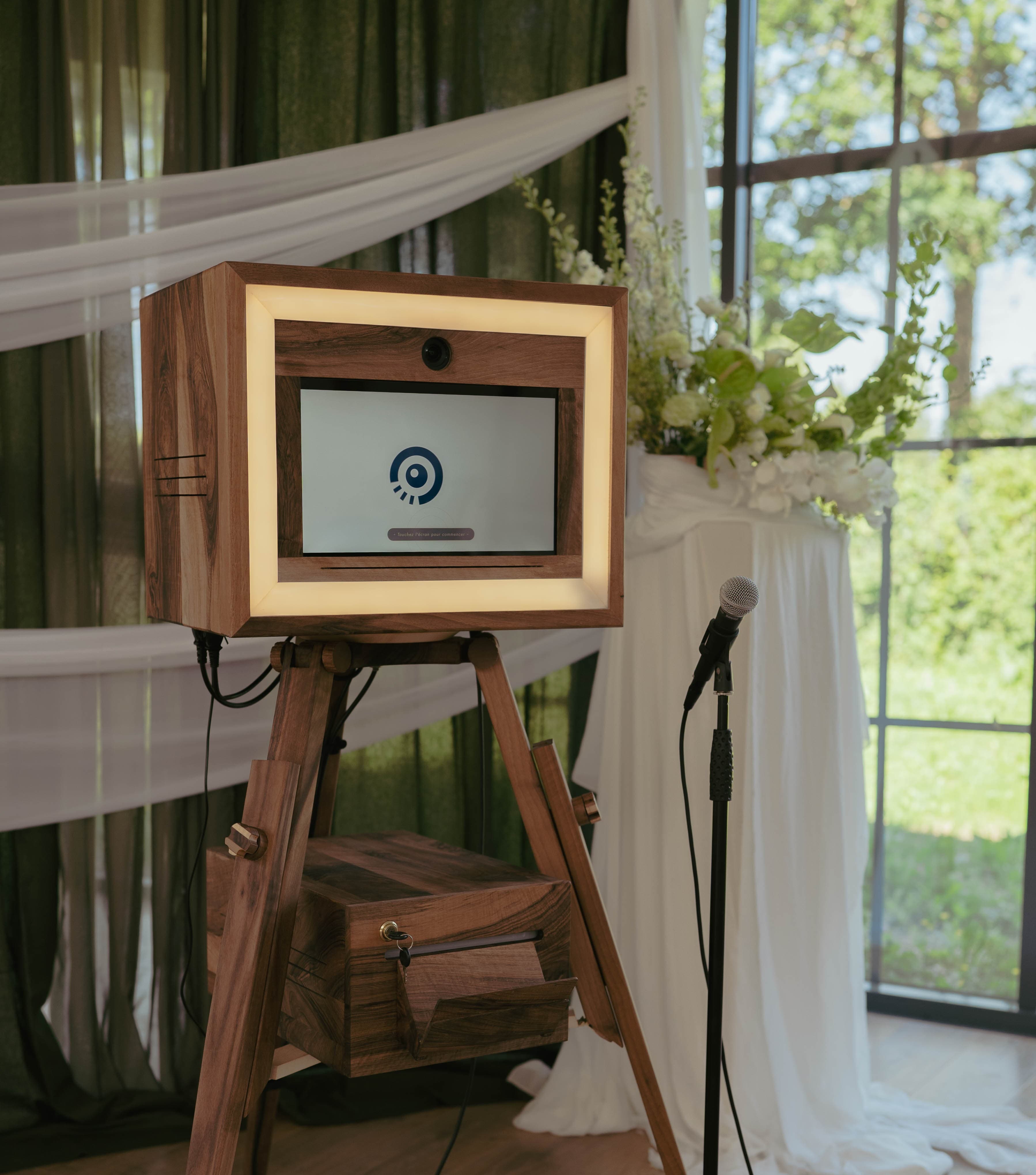 Animation mariage avec le Chronobooth