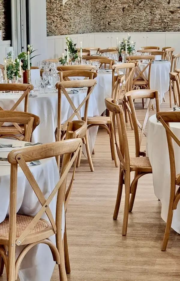 Décoration salle de réception mariage