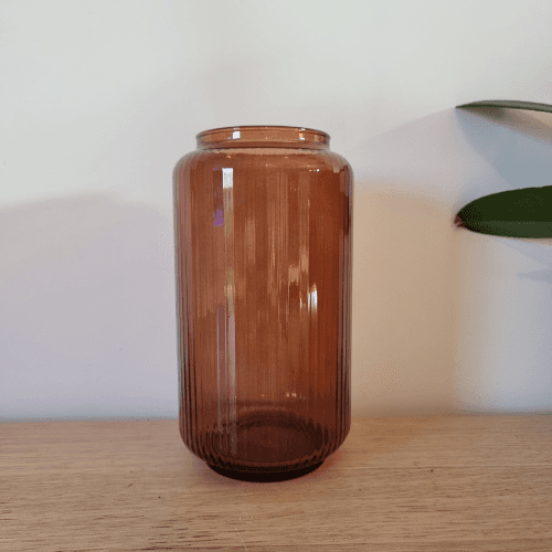 Vase fumé