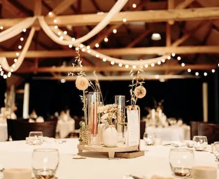 Décoration table mariage bohème
